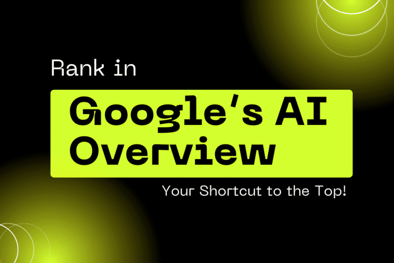 Rank in Google’s AI Overview